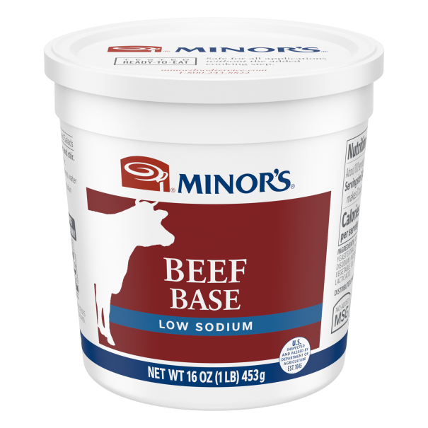 Minor's Low-Sodium Chicken & Beef Base Bundle - #462-332