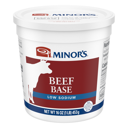 Minor's Low-Sodium Chicken & Beef Base Bundle - #462-332