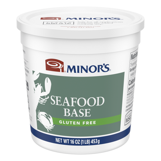 CLEARANCE - Minor's Seafood Base (no added MSG) 1 lb - #227 - BEST BY DATE 07/21/24