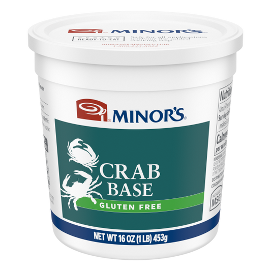 Minor's Crab Base (no added MSG) 1 lb - #365