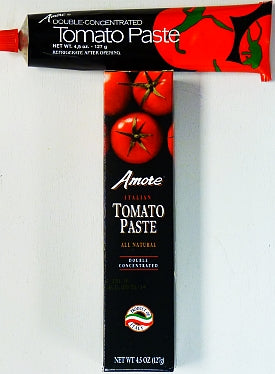Amore Double-Concentrated Tomato Paste (4.5 oz tube)