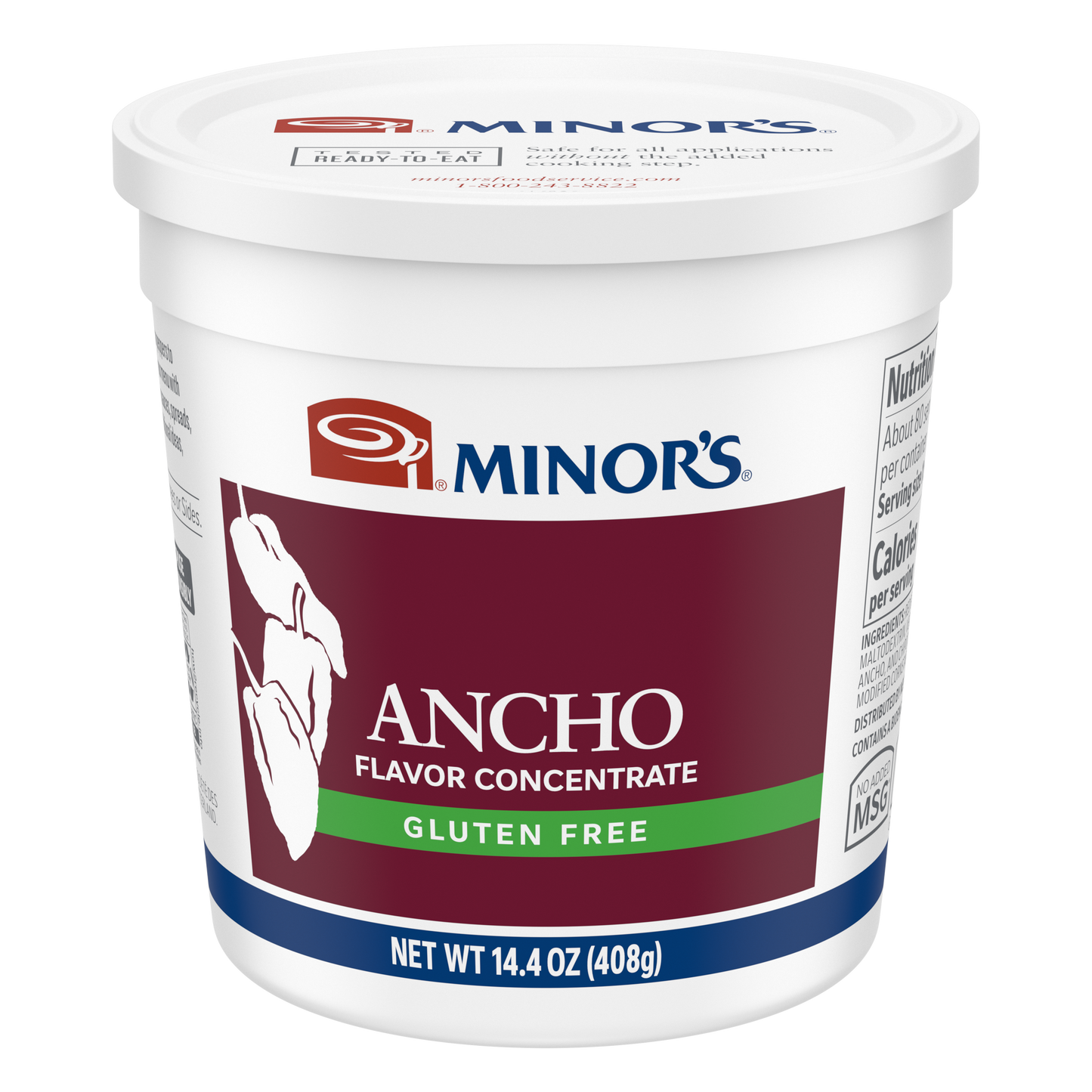 Minor's Ancho Flavor Concentrate - 14.4 oz - #680