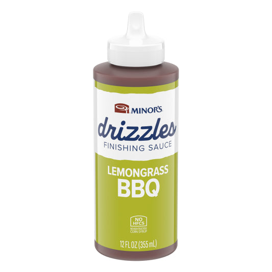 CLEARANCE - Minor's Lemongrass BBQ Drizzle Sauce - 12 oz - BEST BY DATE JUNE 2024