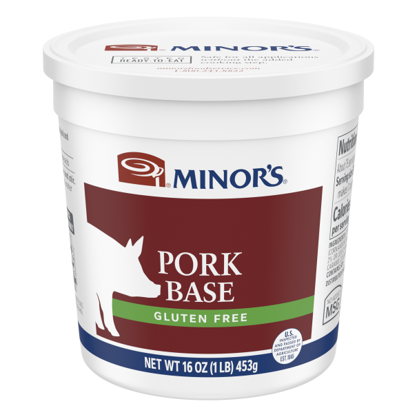 Minor's Pork Base (no added MSG) 1 lb - #093