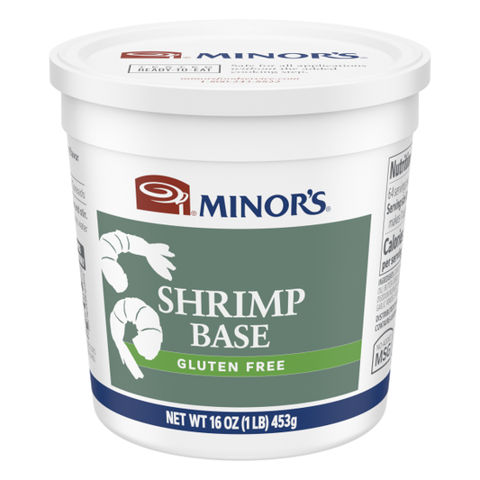 Minor's Shrimp Base (no added MSG) 1 lb - #211