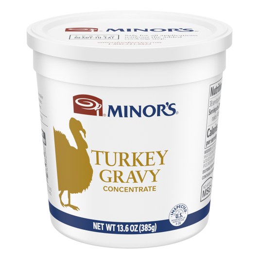 Minor's Turkey Gravy Concentrate (no added MSG) 13.6 oz - #205
