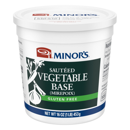 Minor’s Sauteed Vegetable Base (no added MSG) 1 lb - #033
