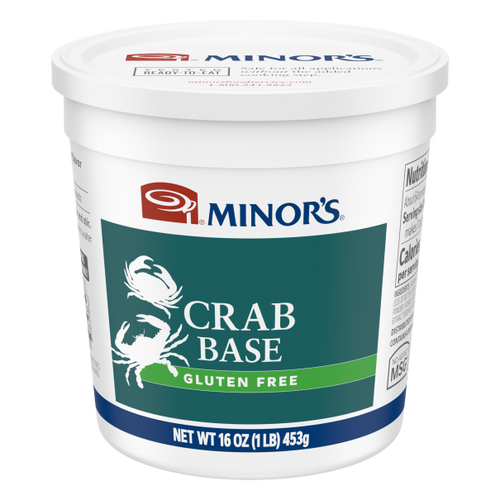 CLEARANCE - Minor's Crab Base (no added MSG) 1 lb - #BB365  - HAS BEST BY DATE OF 01/29/2026