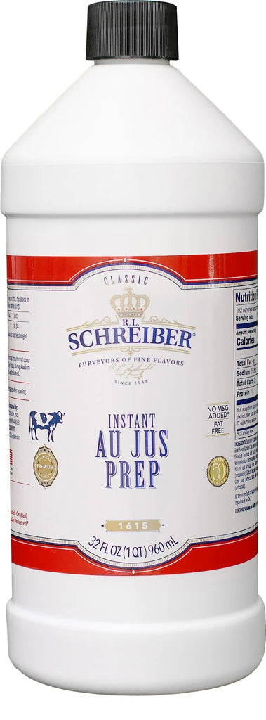 RL Schreiber Au Jus Prep  32 oz. #1615