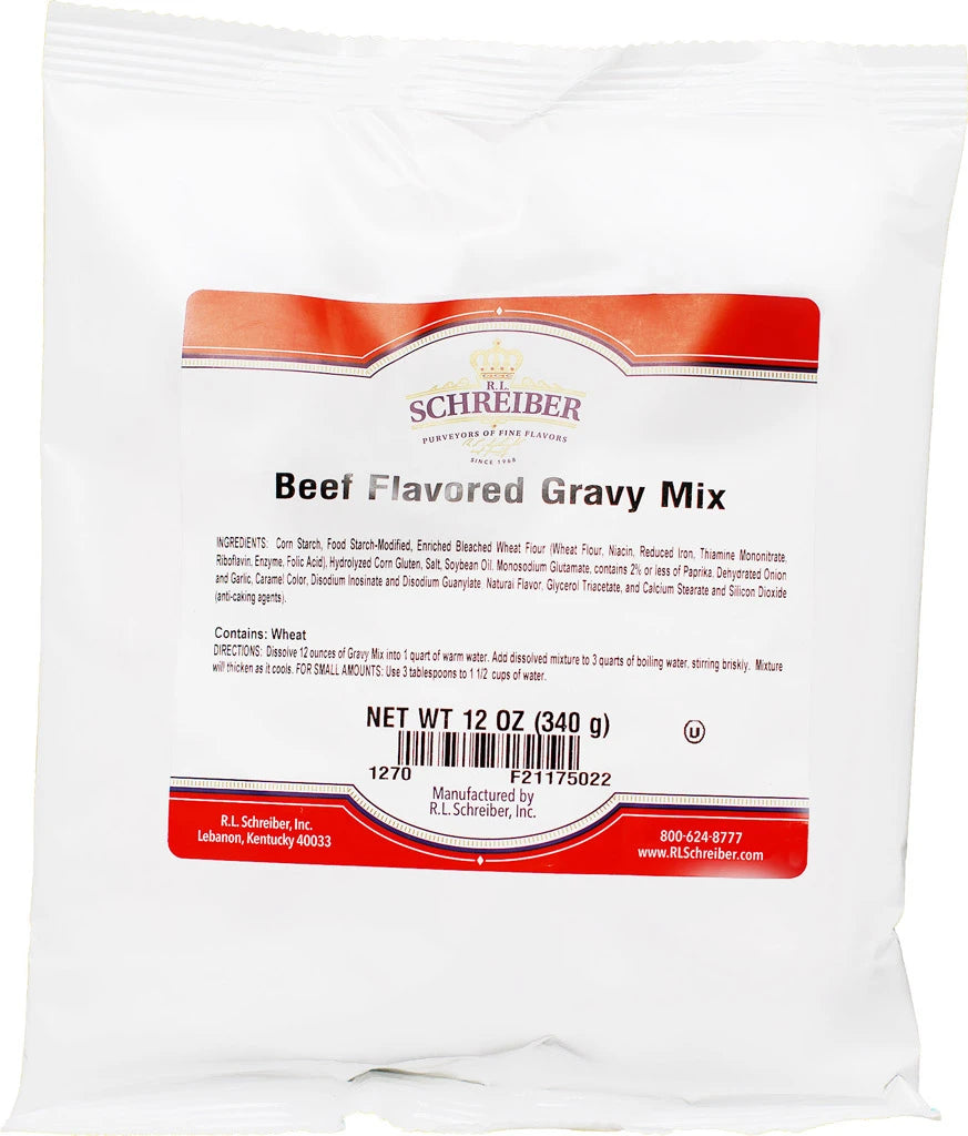 RL Schreiber Beef Gravy Mix 1270