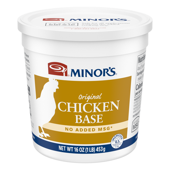Get Minor's Chicken Base (no added MSG) SoupBase