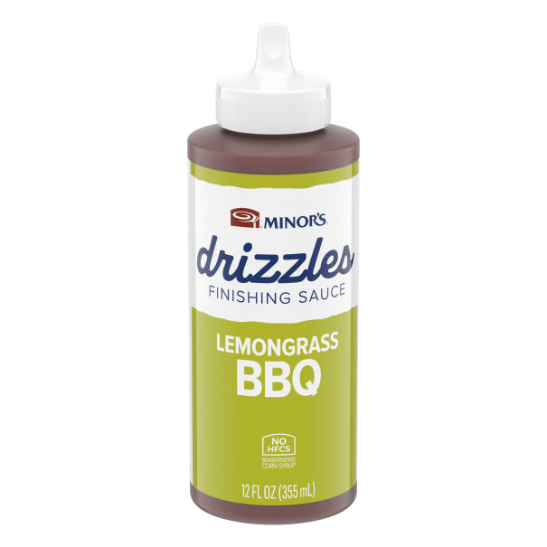 Minor's Lemograss BBQ Drizzle Sauce - 12 oz