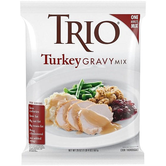 Trio Turkey Gravy Mix - 20 oz bag - #TTG
