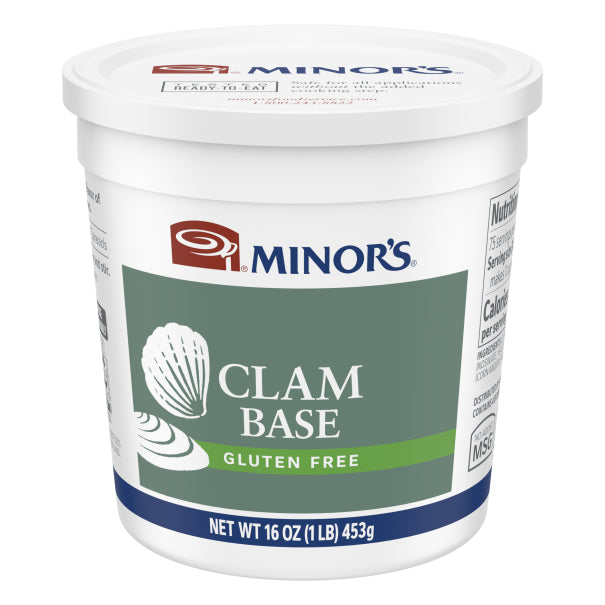 Minor's Clam Base (no added MSG) 1 lb - #649