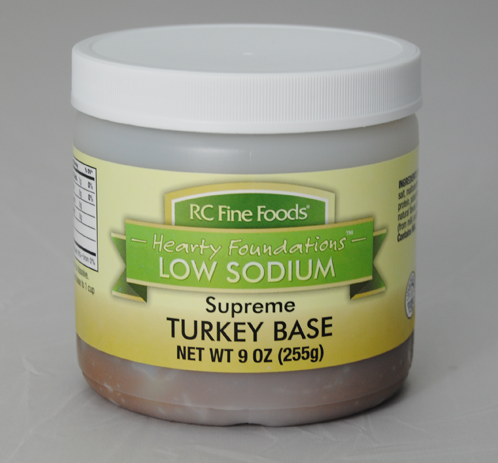 RC Fine Foods Low Sodium Turkey Base - 9 oz